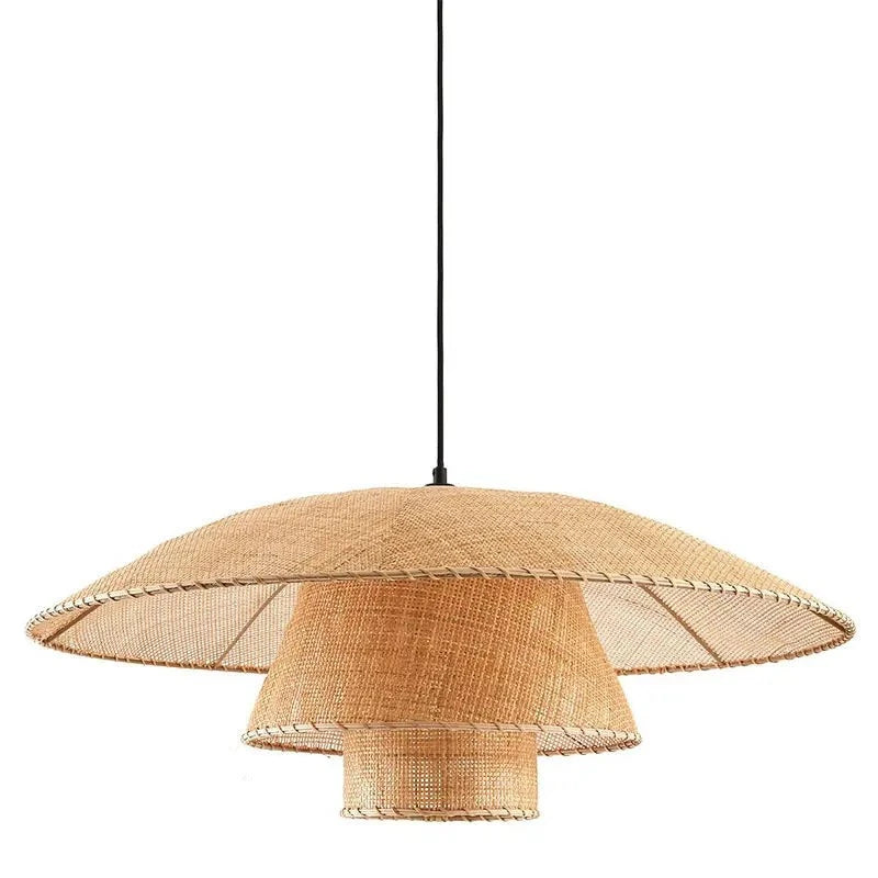 Vintage Rattan Pendant Lights