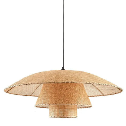 Vintage Rattan Pendant Lights