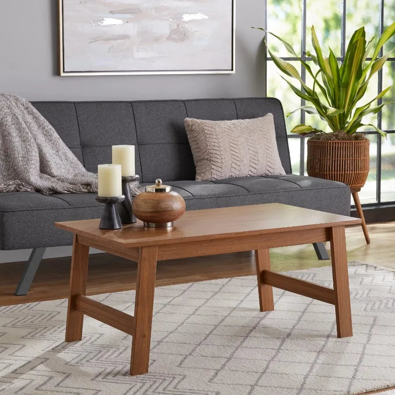 Wood Rectangle Coffee Table