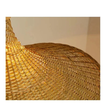 Bamboo Wicker Ceiling Pendant Light